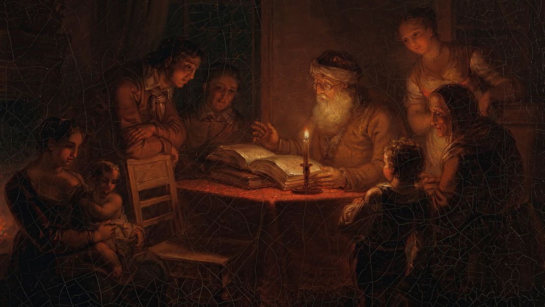 Rabbi mit Familie