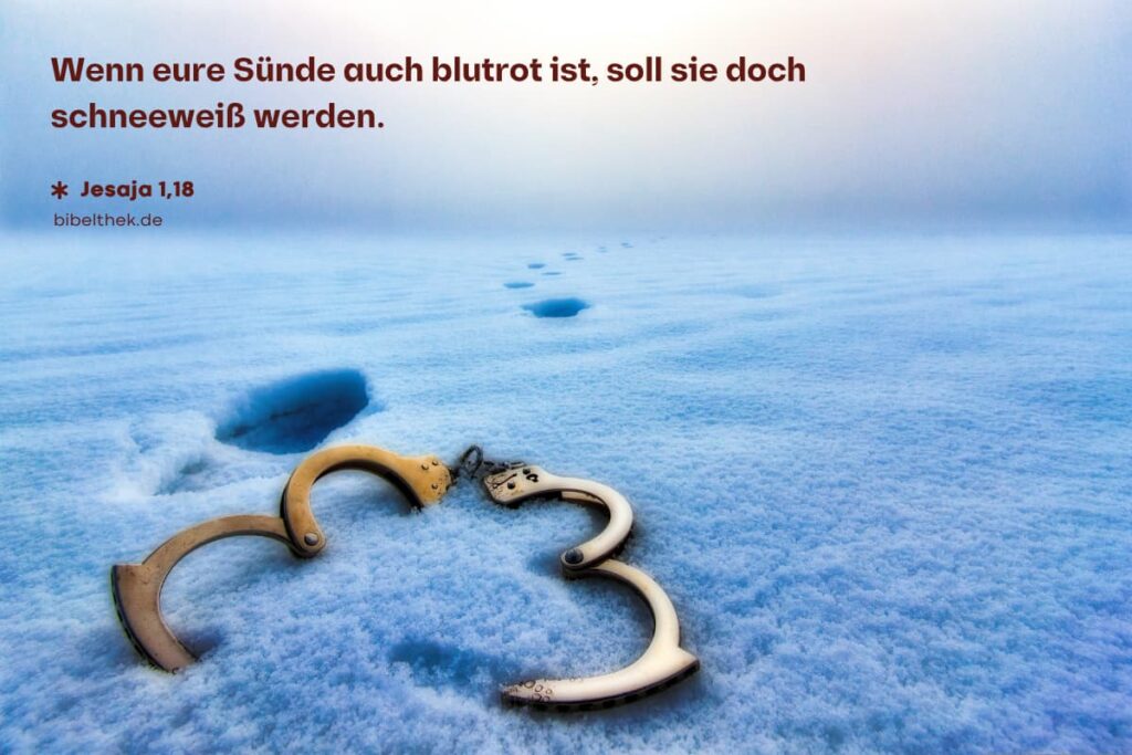 Bibelvers über Vergebung aus Jesaja