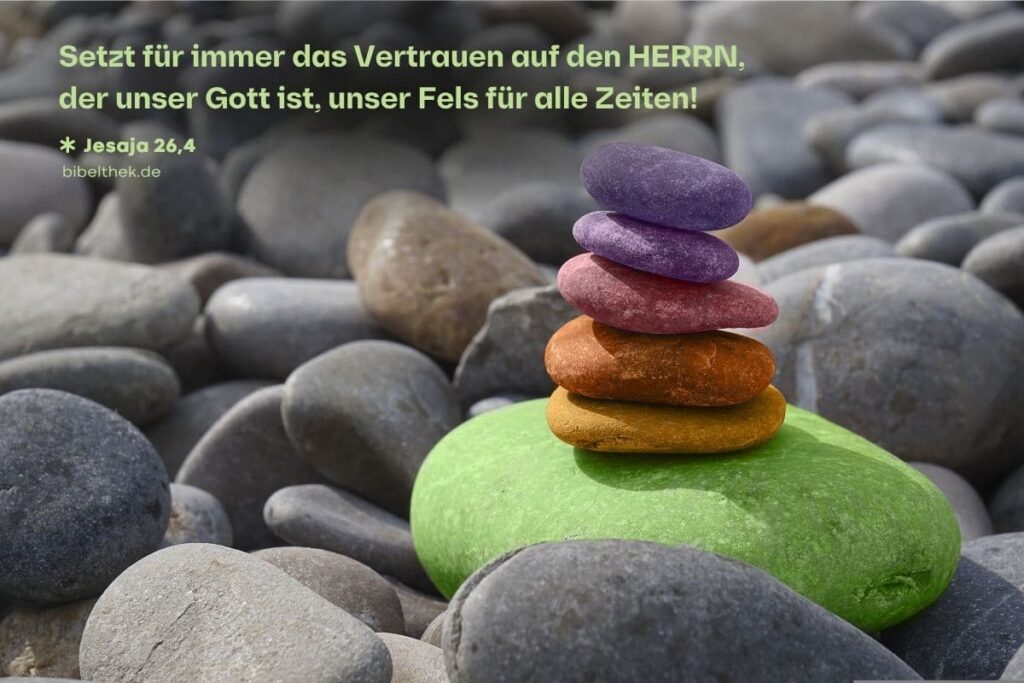 Bibelstellen über Gott vertrauen