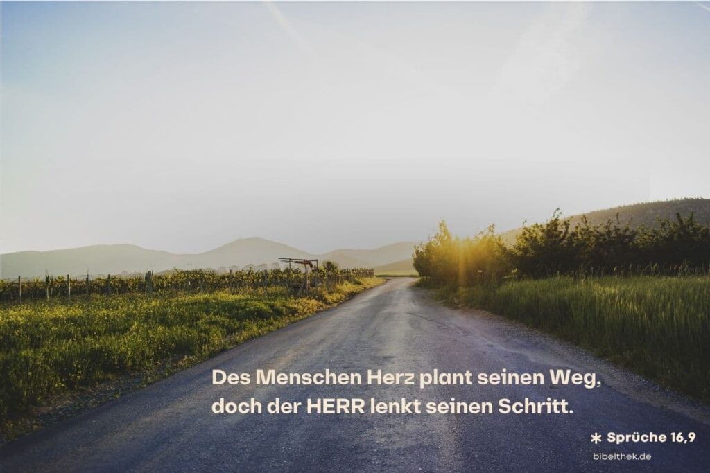 Bibelvers über Gott vertrauen aus Sprüche